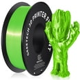 thumbnail image 3 of Geeetech 5pcs Silk Green 3D Printer PLA Filament 5KG（11ibs） Toughness Enhanced Filament with 1.75mm Dimensional Accuracy +/-0.03mm, 1080 Feet per Roll, Vacuum Packaging, 3 of 8