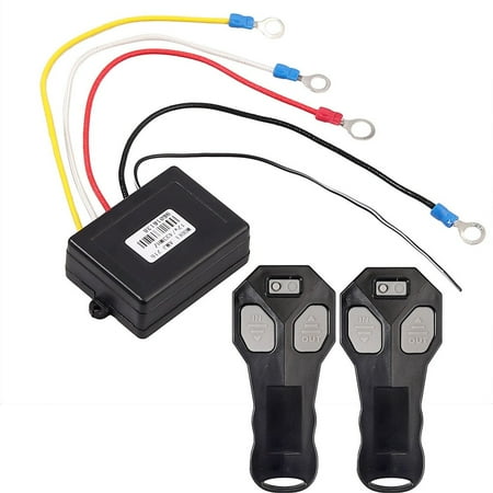 

12V Wireless Electric Digital Winch Remote Switch Controller Kit ATV SUV
