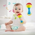 thumbnail image 2 of Twfbrm Rattles Toys, Sensory Montessori Learning Toy, Easy-Grasp Handbell with Soft Silicone Teething Toys, Handheld Shaking Rattles Toy Infant Chew Toys Interactive Toys for 0-12 Months, 2 of 6