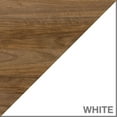 thumbnail image 3 of Bush Business Furniture Jamestown 21.2 Low Storage Cabinet w/4 Shelves Fresh Walnut/White JTS160FWWH, 3 of 8