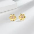 thumbnail image 6 of Sunflower Earrings for Women Floral Jewelry Lightweight Everyday Accessories for Her, 6 of 8
