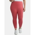 thumbnail image 2 of Terra & Sky Women's Plus High Rise Capri Leggings with Cellphone Pockets, 2-Pack, 2 of 7
