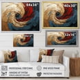 thumbnail image 4 of Designart "Spiral Euphony" Abstract Spirals Wall Decor, 4 of 5
