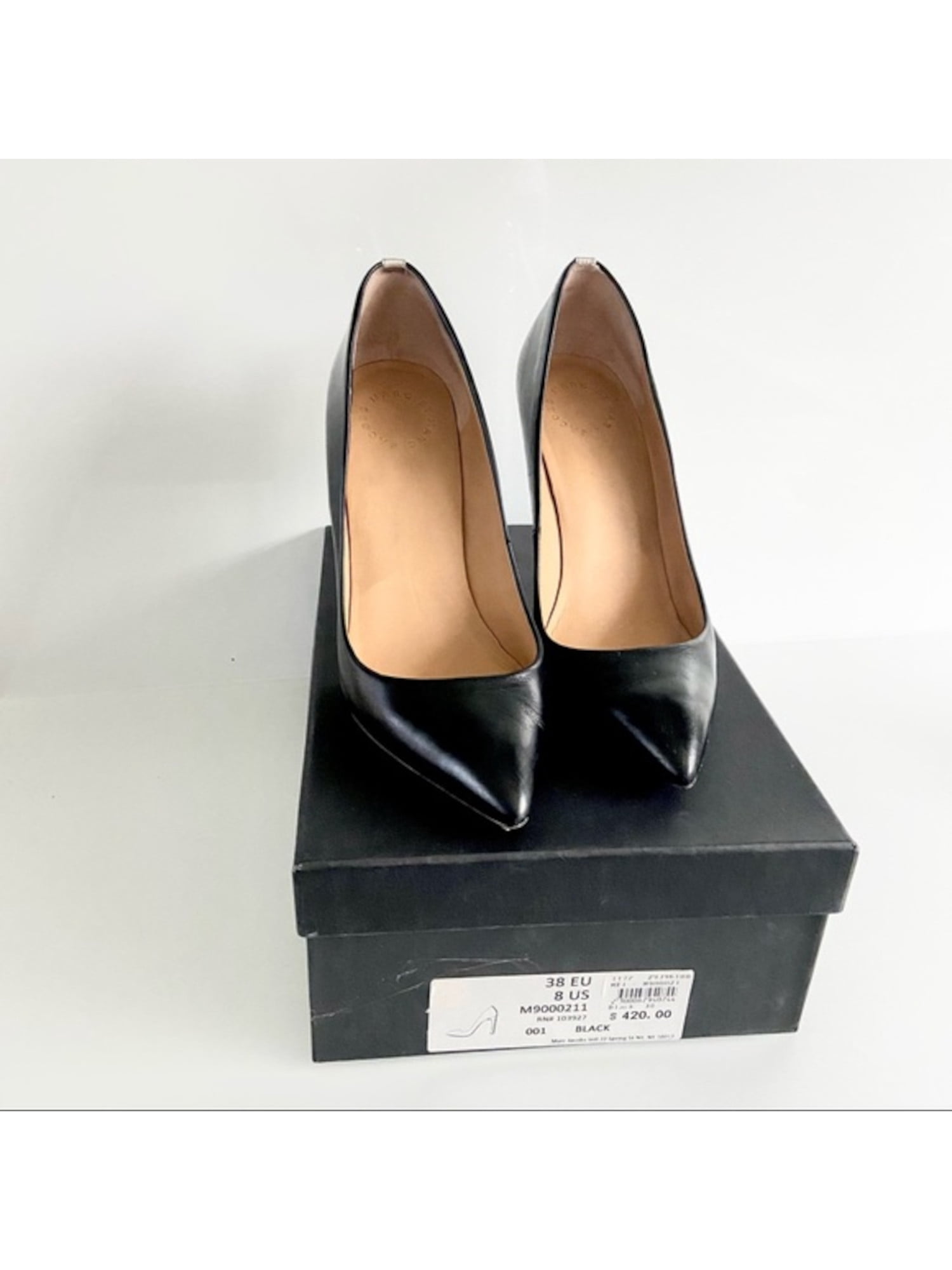 marc jacobs black heels
