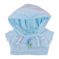 thumbnail image 3 of Ropa de muñeca azul Kawaii, vestido, suéter, sombrero, uniforme, apto para muñecas Lalafanfan de 30 cm, pato amarillo, regalos para niños, accesorios para muñecas, juguetes, 3 of 5