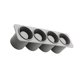 thumbnail image 1 of Inteprter Herramientas para cubitos de hielo de 4 agujeros, bandeja para moldes, herramienta multiherramienta fácil para beber, compacta, Type3 NO3, 1 of 6
