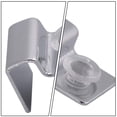 thumbnail image 3 of FESTFENDS 8Pcs Fish Tank Lid Clips Stainless Steel Isolate Noise Tools for Aquariums, 3 of 8