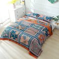 thumbnail image 1 of Bohemia Sofa Cover Throw Blanket All Season Geometry Dust Towel Blankets For Office Car Winter Bedspread Nc, 1 of 5