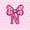 Pink N, variant on jejeloiu Pink Polka Dot Initial Q Twin Comforter Sets For Girls,Princess Bowknot Monogram Art Bedding Set,Pink Reversible,2pcs