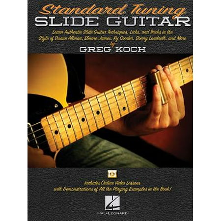 Standard Tuning Slide Guitar : Book with Online Video (Best Tuning For Slide Guitar)