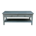 thumbnail image 3 of International Concepts Spencer Gray Wood Coffee Table, 3 of 11