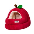 thumbnail image 2 of Cama para gatos de interior, camas para perros pequeños, suministros portátiles para mascotas, cueva para cachorros, cama para cachorros hecha a mano, L, 2 of 9