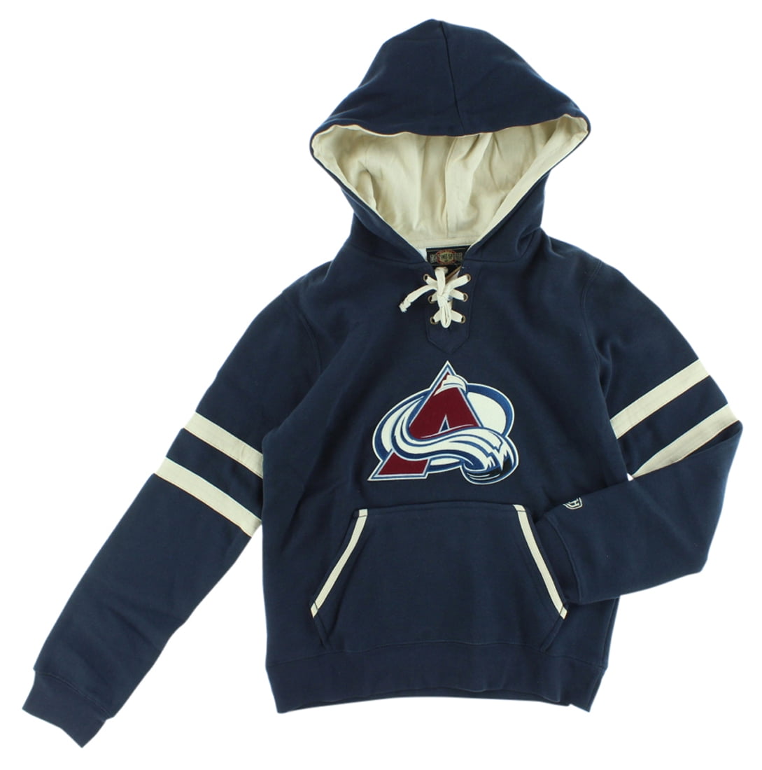 colorado avalanche old time hoodie