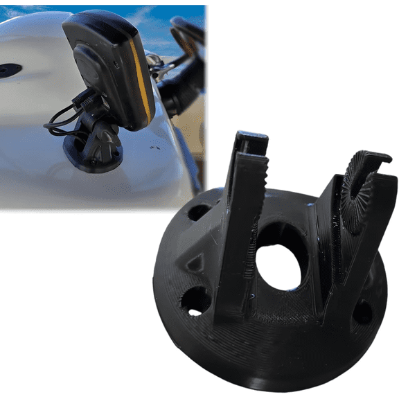 Replacement Bracket Compatible with Humminbird Piranhamax Fish Finder, Enhanced Fish Finder Bracket, Adjustable Position, Suitable for Marine Electronics