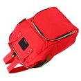 thumbnail image 4 of School Backpack, Front Utility Pocket High Capacity Travel Backpack  For Shopping Red, 4 of 8