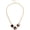 Gold, variant on Leather Leopard Print Choker Necklace Gold Silver Plated Statement Animal Print Horsehair Round Disc Coin Geometric Chain Collar Necklace for Women Western Style Birthday Jewelry Gifts