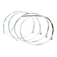 thumbnail image 1 of Nickel-plated Violin Strings 4pcs Rustproof Corrosion Resistant Metal Violin Strings Stable Reliable Musical Instrument Accessories, 1 of 8