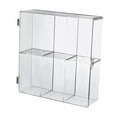 thumbnail image 3 of Vitrina transparente con puerta, organizador de escritorio para objetos coleccionables, caja de almacenamiento, organizador para juguetes, 3 of 9