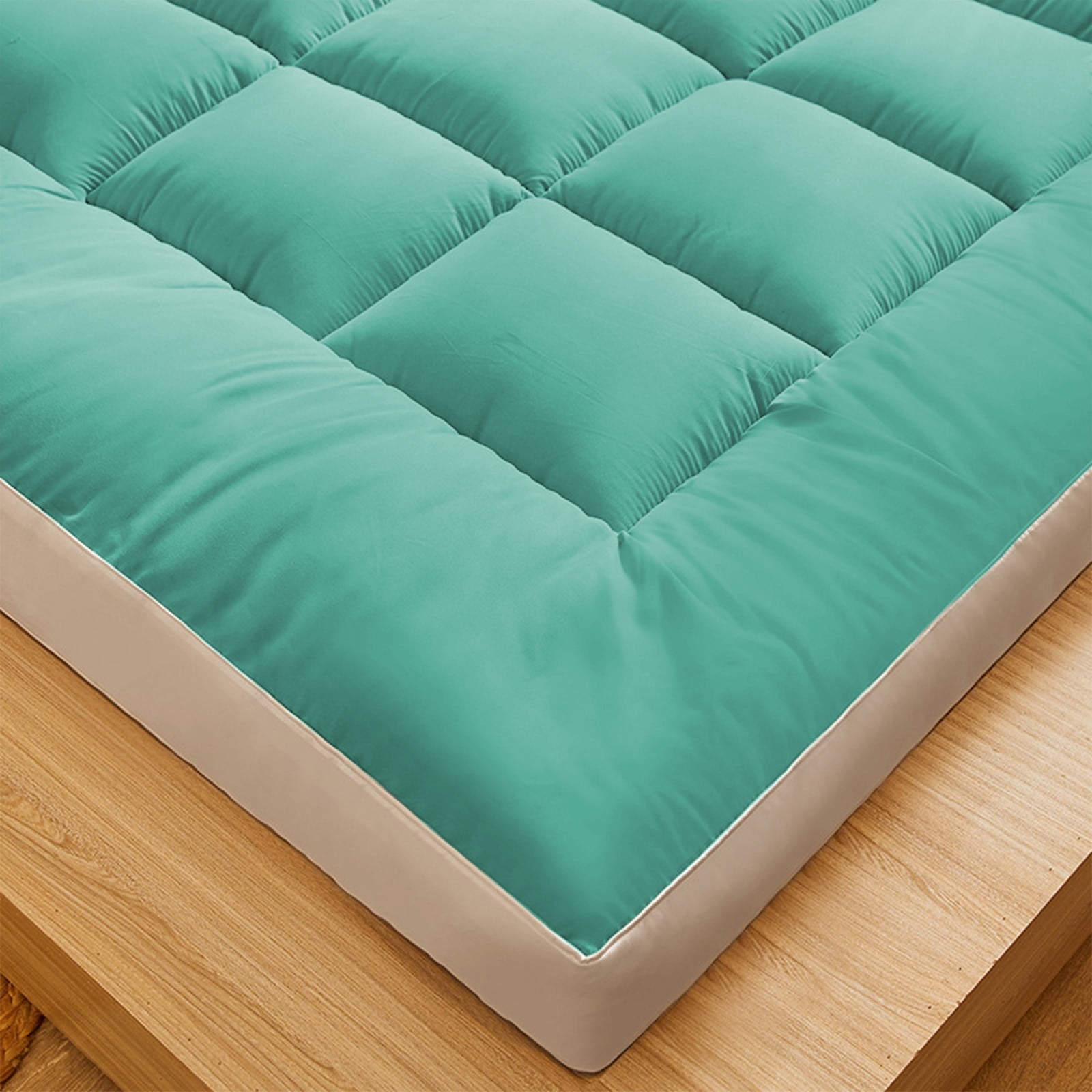 Foldable Twin Size Mattress 39"x79" - Ultra Soft Soy Fiber Mattress for Students,Breathable & Washable,Thickened Support,Lightweight & Portable,Durable Polyester Bed Mattress for Dorm,Home,Travel