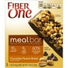 Fiber One Chocolate Peanut Butter Meal Bars, 1.59 oz, 5 count