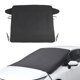 thumbnail image 1 of Cubierta de automóvil para parabrisas delantero Unique Bargains para sedán/hatchback para SUV, tela de Oxford, 55.91 pulgadas, cubierta de protección impermeable para exteriores, negra, 1 of 7