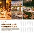 thumbnail image 4 of MasteelfCA 12 Pcs Gobelets Jetables Gobelets de Fête Gobelets en Plastique (Transparent), 4 of 8