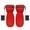 Rouge, variante sur Danhjin Gants Chauffants Garde-Mains Chauffage Température Imperméable Plus Polaire Gants Extérieurs