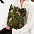 thumbnail image 6 of Hedgehog Elegant Velvet Bed Pillow Covers Set - Decorative Pillows with Unique Patterns, Chair Pillow Covers - 16x16, 18x18, 20x20 inches for Any Occasion - Set of 2 Items, 6 of 6