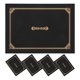 thumbnail image 2 of BRIGHTFUFU 5 PCS Oro Estampado Documento Cubre Tenedores de Certificado Titulares de Diploma, 2 of 8