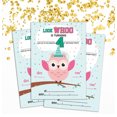 thumbnail image 2 of Darling Souvenir Green Birthday Invitation Card 28 Pcs Fill or Write In Blank Invites Printable Party Supplies 5 x 7 Inches, 2 of 5
