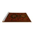 thumbnail image 2 of Ahgly Company Machine Washable Indoor Rectangle Persian Yellow Traditional Area Rugs, 5' x 7', 2 of 4