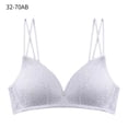 thumbnail image 1 of Sujetador de mujer Hollow Sexy Bralette Ropa interior inalámbrica transpirable, Gris, 32 / 70AB kenally AP001128-09, 1 of 7