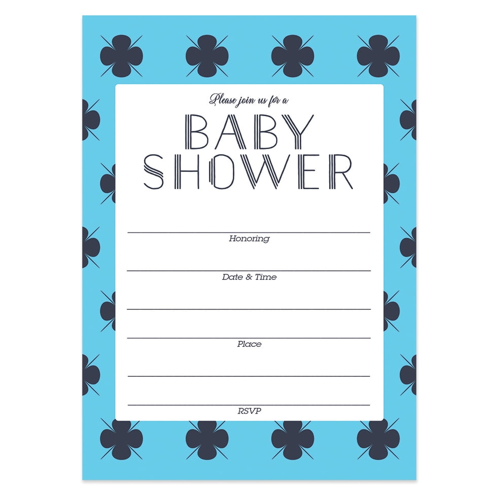 baby sprinkle invitations walmart