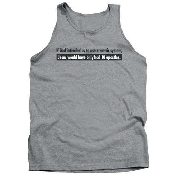 - Metric System - Tank Top - X-Large
