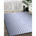 thumbnail image 3 of Ahgly Company Machine Washable Indoor Rectangle Transitional Lavender Blue Area Rugs, 7' x 10', 3 of 7