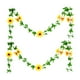 thumbnail image 2 of 220cm/86.6inches Rattan Decoration Sunflower Sunflower Vines Artificial Flower Plastic High Simulation Green Plant Two Pieces Per Pack 10 Flowers Per Strip, 2 of 6
