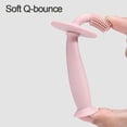 thumbnail image 4 of Set of 2 - Silicone Baby Toothbrushes with Suction Base, Choke Guard ，360 Degree Child Tooth Brush and Teether, 4 of 5