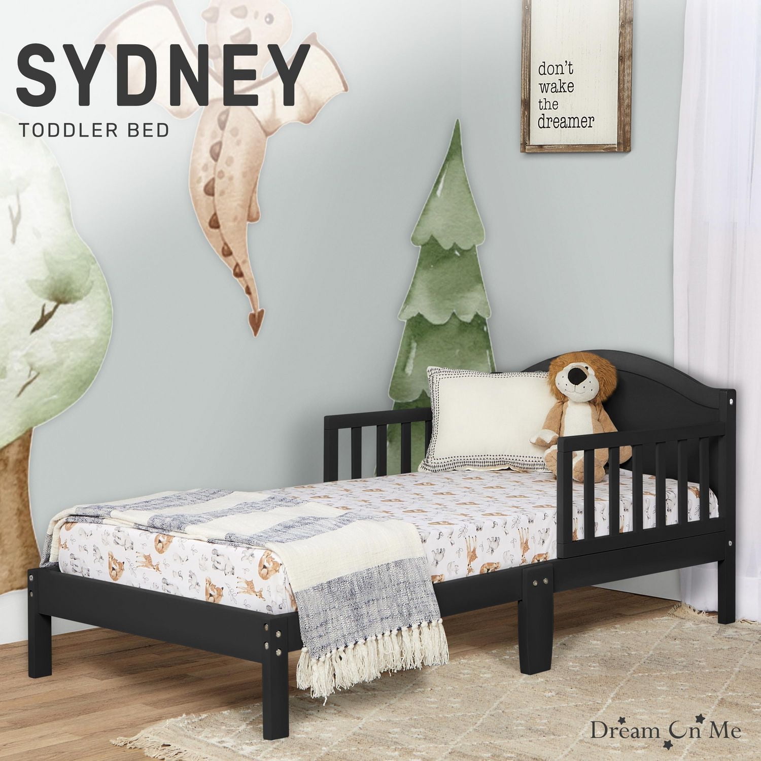 Dream On Me Sydney Toddler Bed, Model #647