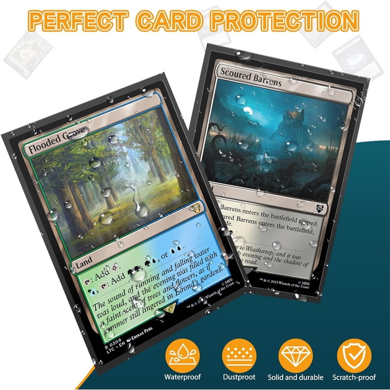 do pokemon sleeves fit mtg cards 1000ct Trading Card Perfect Matte Sleeve, Soft Sports Card Protector for Photocard, Standard TCG Sleeves Fit for MTG 66 * 91 mm : Toys & Games exploding kittens Bloomburrow Card Sleeves: Woodlands -