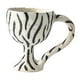 thumbnail image 3 of Bandeja de almacenamiento decorativa con diseño de leopardo y cebra, hecha a mano, pintada a mano. Taza del cáliz, 3 of 8
