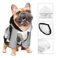 thumbnail image 3 of Gaeub Unicorn in Yoga Dog Hoodie Sweatshirts Warm Dog Clothes for Small Dogs,Puppy and Cat Costume-, 3 of 7