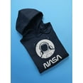 thumbnail image 3 of NASA Nasa Astronaut Over Moon Hoodie Women -NASA Designs, Female 3X-Large, 3 of 4