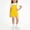 Style2-Yellow girls overalls, variant on Mceream Girls Denim Overalls Summer Straight Wide Leg Loose Jumpsuit with Pockets Cute Teens Boys Button Strap Rompers Summer Bib Overall Back To School Uniform Jumpsuit 2-15 Years