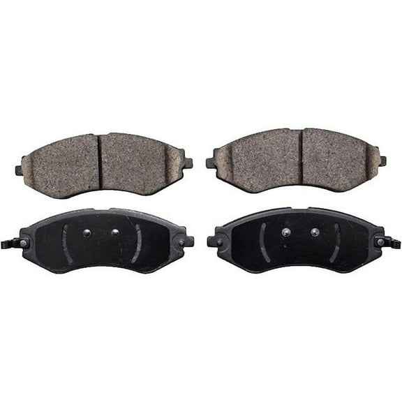 Front Brake Pad Set - Compatible with 2013 - 2015 Chevy Spark 2014