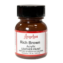 Angelus® Acrylic Leather Paint, 1 oz., Rich Brown