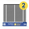 thumbnail image 3 of AprilAire 210 Replacement Filter for AprilAire Whole-House Air Purifiers - MERV 11 Clean Air Furnace Filter (Pack of 2), 3 of 17