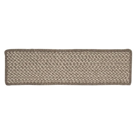 Colonial Mills Natural Wool Houndstooth - Latte Stair Tread (single)