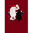thumbnail image 2 of Men's Lost Gods Decorating wth Yeti  Graphic Tee Cardinal X Large, 2 of 5