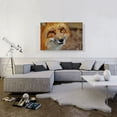 thumbnail image 2 of ARTCANVAS Fox' Face Home decor Canvas Art Print - Size: 40" x 26" (1.50" Deep), 2 of 9