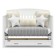 thumbnail image 4 of Graco Benton 5-in-1 Convertible Baby Crib with Drawer, White, 4 of 12